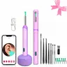 Earwax Removal Tool Kit, Ear Cleaner Tool with 360° High-Definition Camera, Portable Waterproof Ear Cleaner with 6 LED Light & 12 Ear Spoon and Storage Case, iOS & Android, Holiday Gift Set, Earwax Cleaning Kit