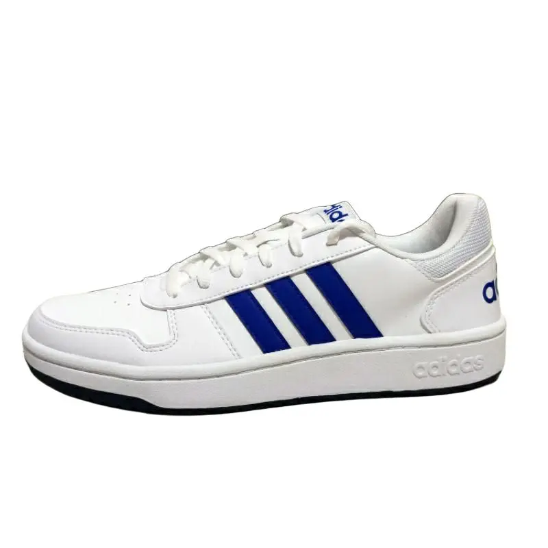 Adidas Neo Hoops 2.0 Synthetic Leather Basketball Shoes for Men and Women – Comfortable, Cushioned, Non-Slip, Durable, Low-Top Verifiable, with credentials and supporting global authentication
