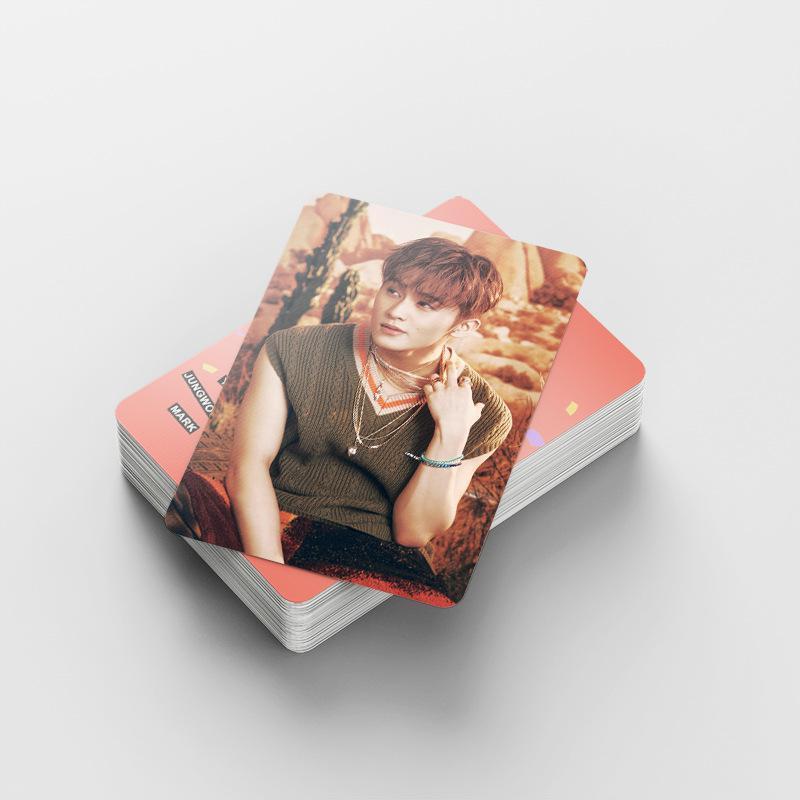 92Pcs/Set Kpop Taeyong Jaehyun WALK Album Photocards Stickers Yuta Jungwoo Doyoung Selfie Cards Haechan Johnny Decals Fans Gifts