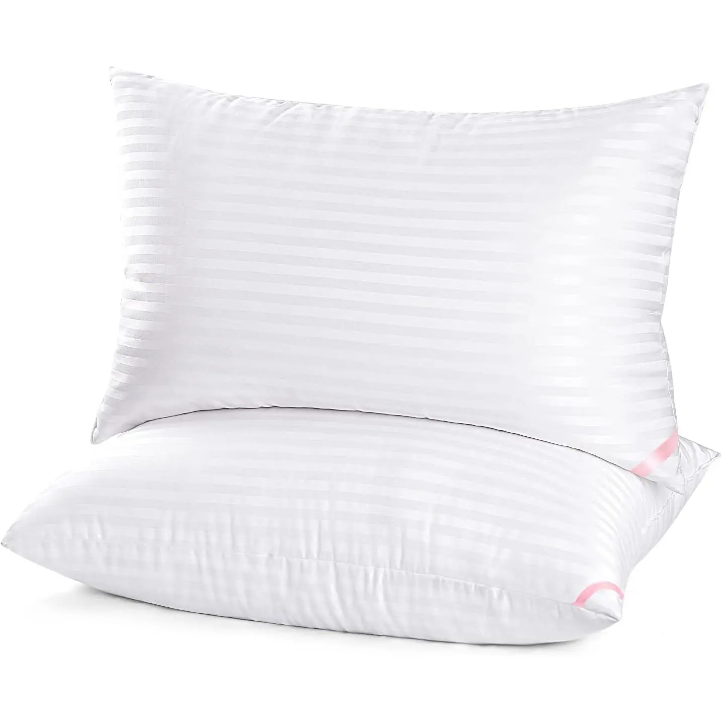 Hotel Collection Bed Pillows for Sleeping 2 Pack Standard Size,Pillows for Side and  Sleepers,Super Soft Down Alternative Microfiber Filled Pillows,20 x 26 Inches