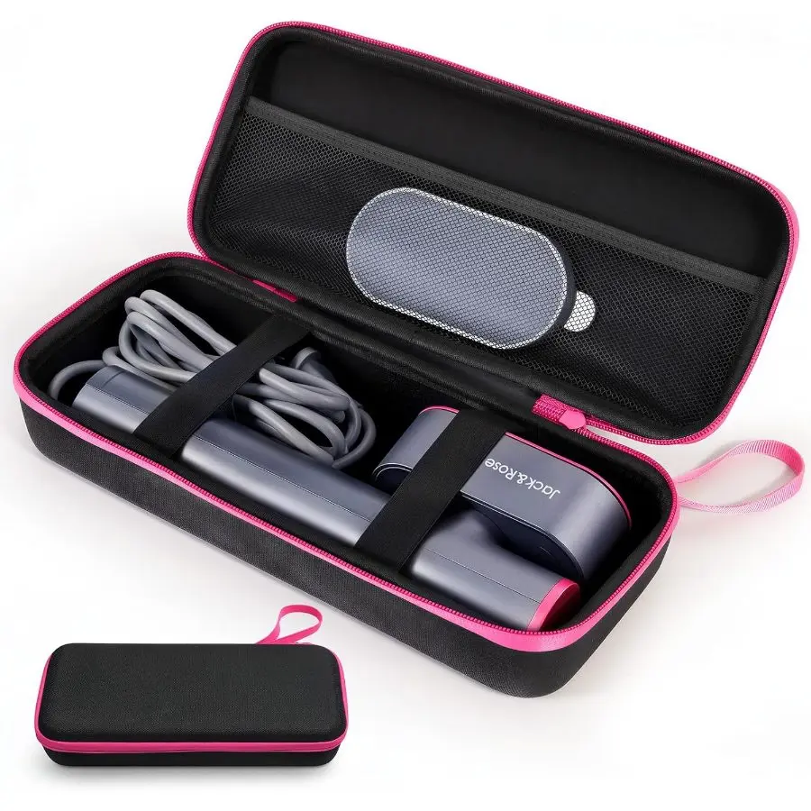 Jack Rose Steamer Case Compatible for Portable travel Steamer Black Crush Resistant Splash Dust Proof No Shaking