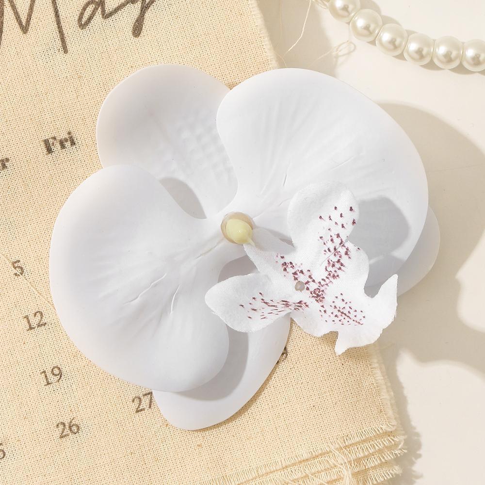 3/5/10Pcs Butterfly Orchid Artificial Flowers for Home Room Decoration Wedding Bridal Accessories Headwear Hair Clips DIY Gifts 3/5/10Pcs Butterfly Orchid Artificial Flowers for Home Room Decoration Wedding Bridal Accessories Headwear Hair Clips DIY Gifts