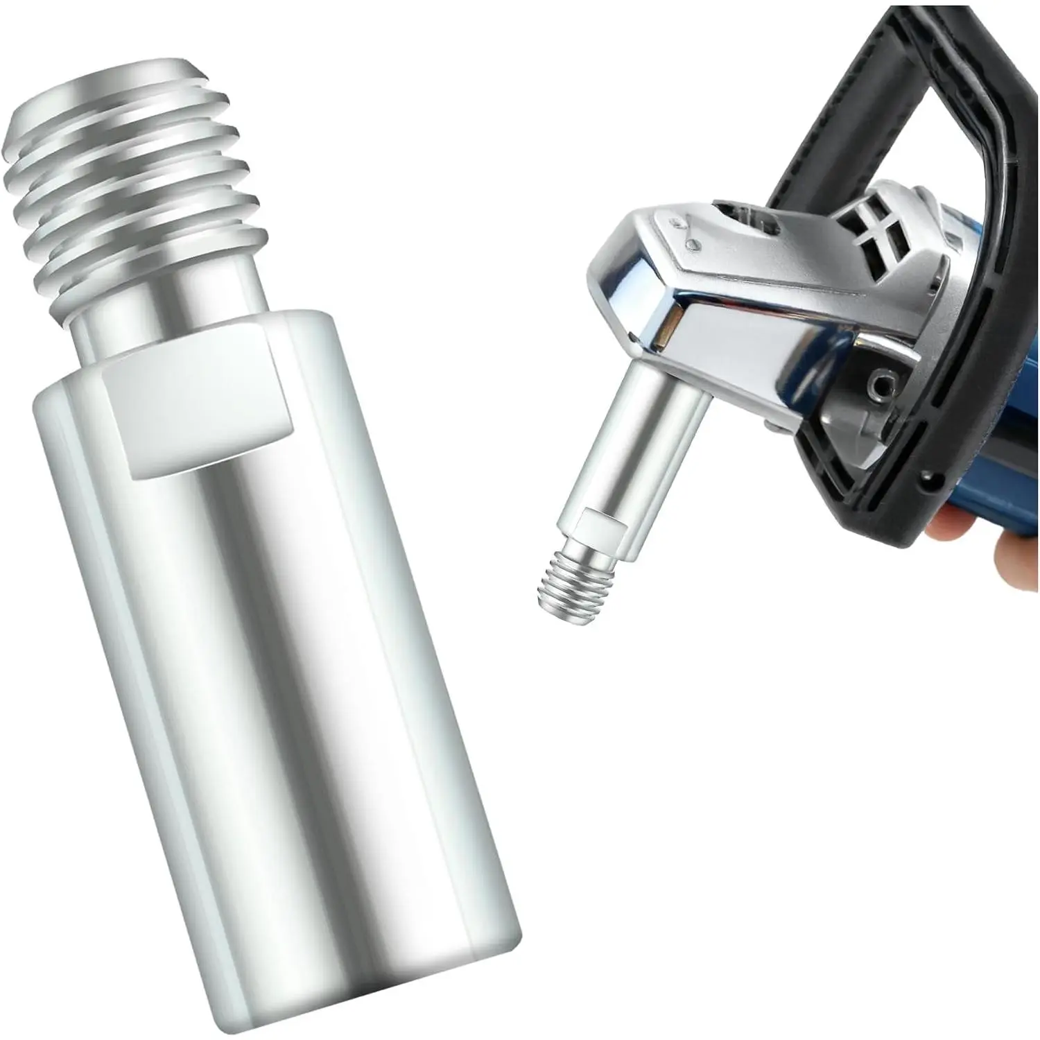 5/8"-11 Thread Angle  Extension Shaft for  Polisher, Angle  Attachments Expand Connection of Buffering Pads and Anglee