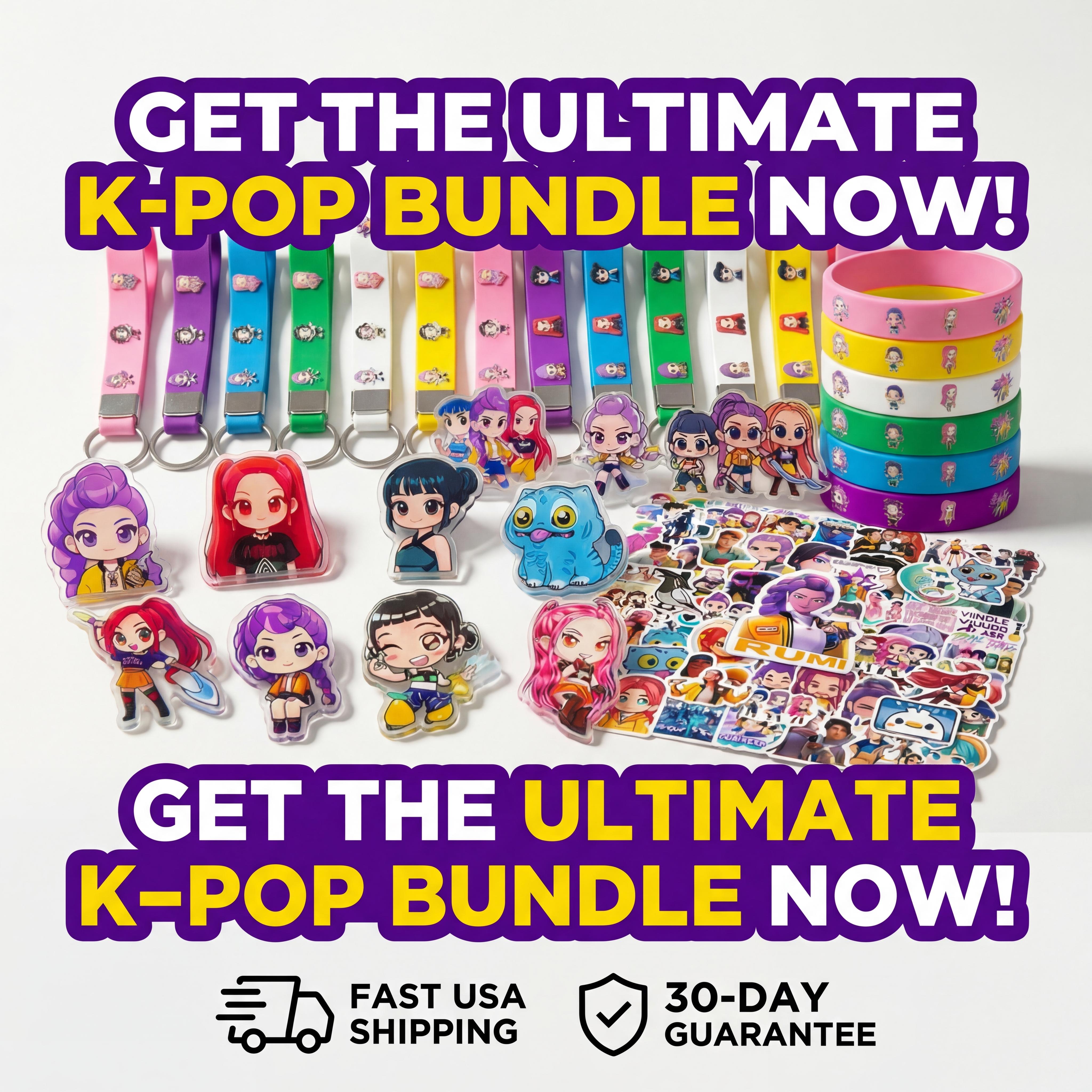 86PCS! Demon Movie Hunter Birthday Party Supplies, 86-Piece Birthday Party Decoration Set Including 12 Bracelets, 12 Acrylic86pcs! Pins, 12 Keychains, 50 Stickers, Suitable for Boys and Girls Cartoon Theme Party.Toys and Games Best-Selling Accessories