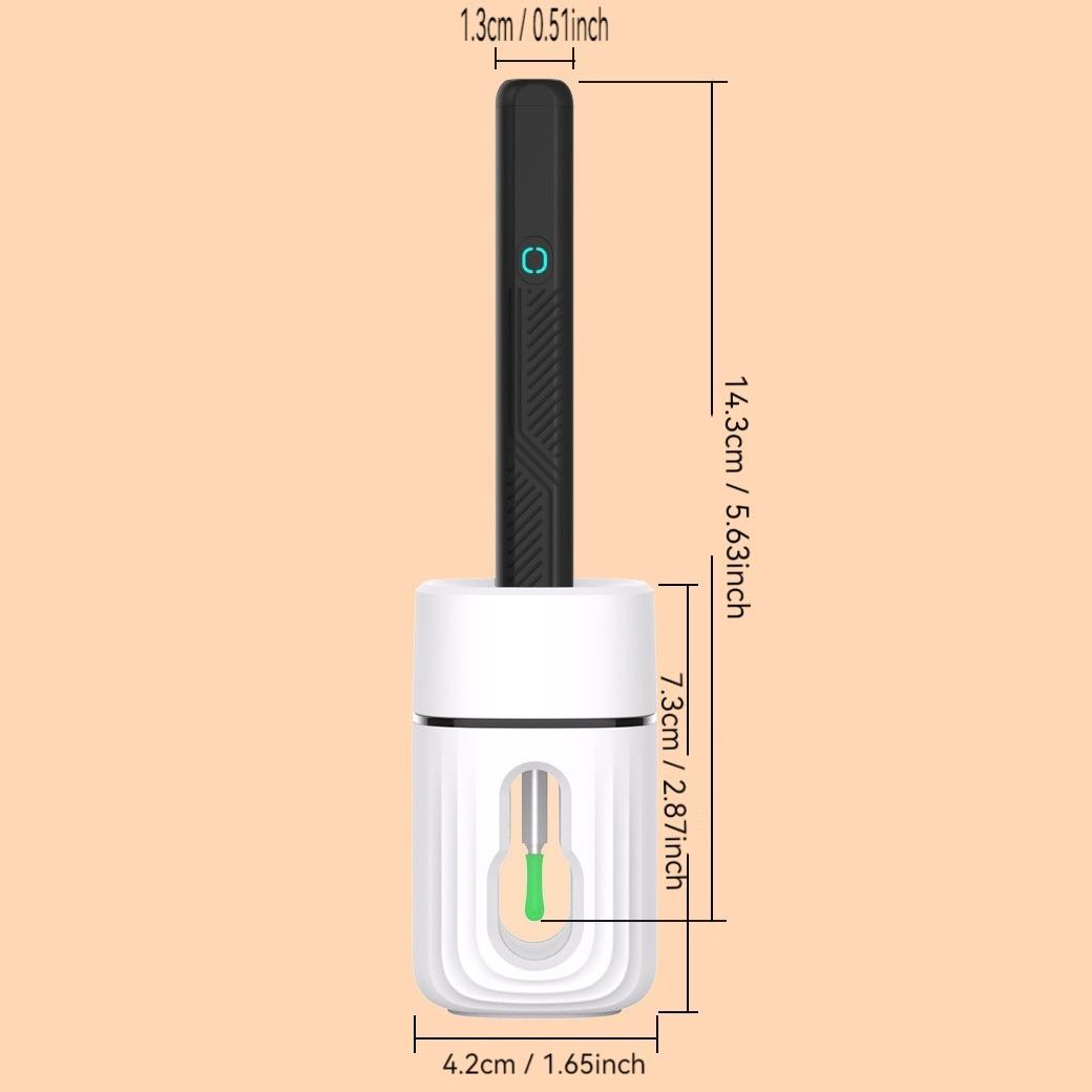 Electric Earwax Removal Tool Set with Camera, Portable 360° Wide Angle Ear Cleaner with Type-C Rechargeable, Waterproof Endoscope Ear Cleaning Tool, Earwax Remover