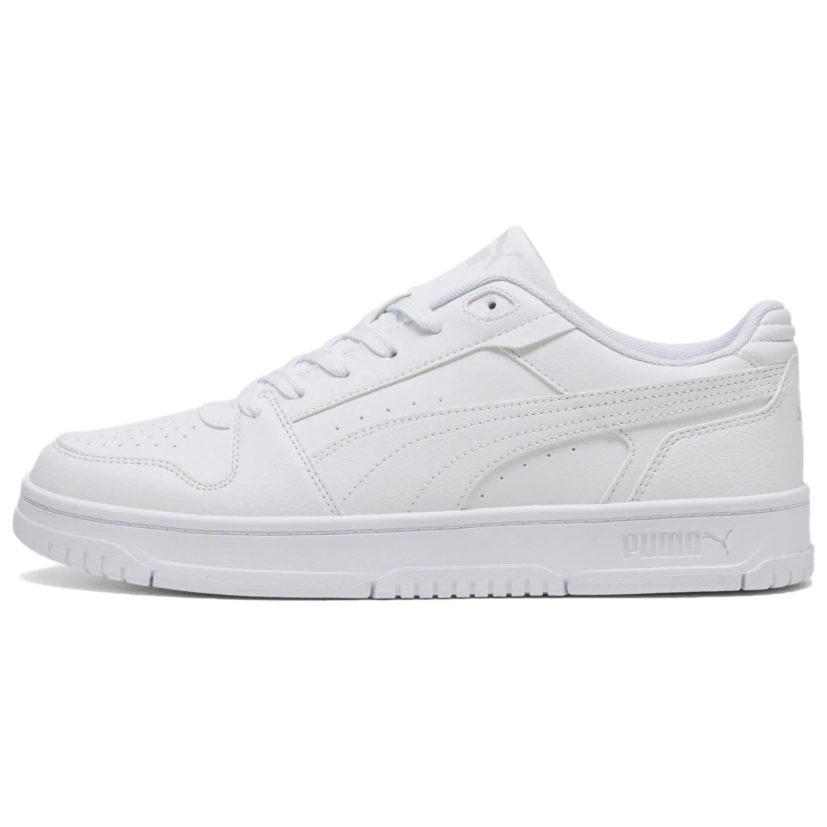 PUMA Rebound Slam Campus Youth Minimalist Comfortable Fresh Versatile Height Increasing Balance Support Low Top Sneakers 407169-10