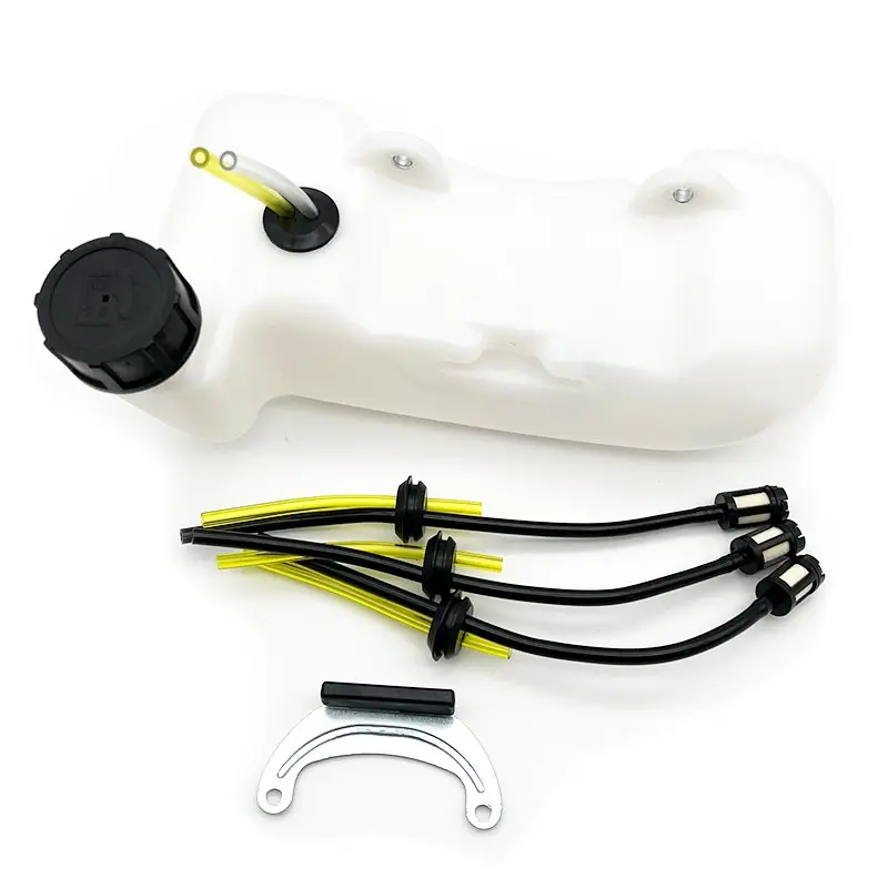 Garden Tool Parts Accessories Fuel Tank with Bracket and Fuel Pipe Kit for Gasoline Brush Cutter 40-5 Lawn Mower Parts, Essential Lawn Mower Components, Durable and Reliable Lawn Care Accessories