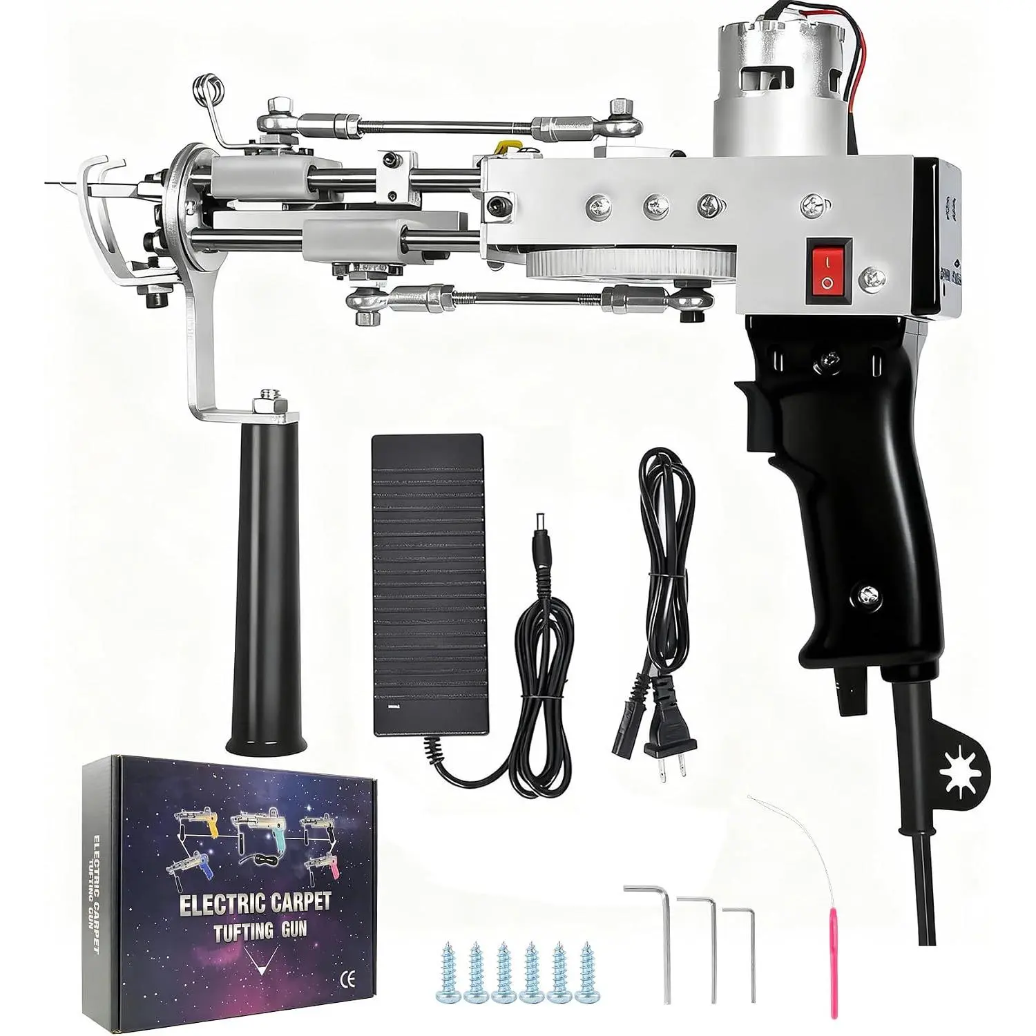 Tufting  2 in 1 Loop Pile Cut Pile Rug  Machine Starter Kit for Tufting Lover