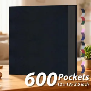 Photo Album 4x6 600 Pockets for Wedding Gifts,Linen Hardcover Picture Albums for Family Anniversary Baby Vacation Pictures summerwins