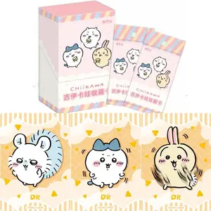Genuine Chiikawa Cards Vitality Moment Nanka Chiisakute Kawaii Yatsu Anime Peripheral Collectible Cards Toy Gift