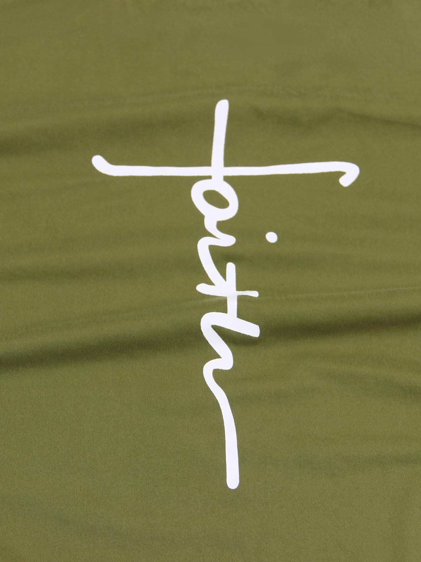 Women's Casual Printed Round Neck Long Sleeve Top & Gradient Print Pants Set, Soft Comfortable Home Wear Loungewear, All Seasons Fitted