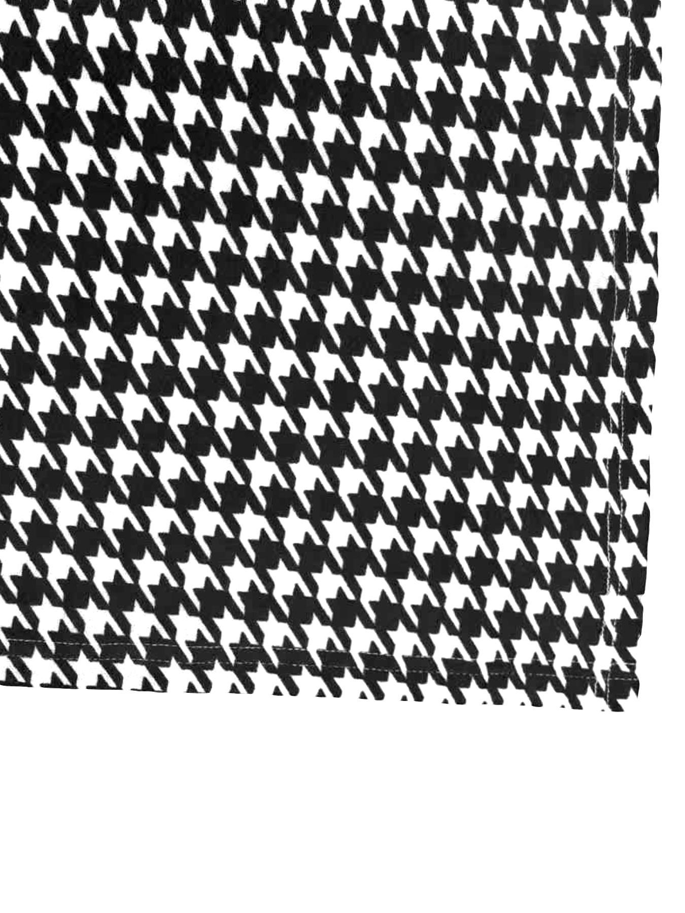 Women's Houndstooth Print Long Sleeve Open Front Jacket, Casual Elegant Outerwear for Spring & Fall, Ladies Clothes for Daily Wear, Womenswear