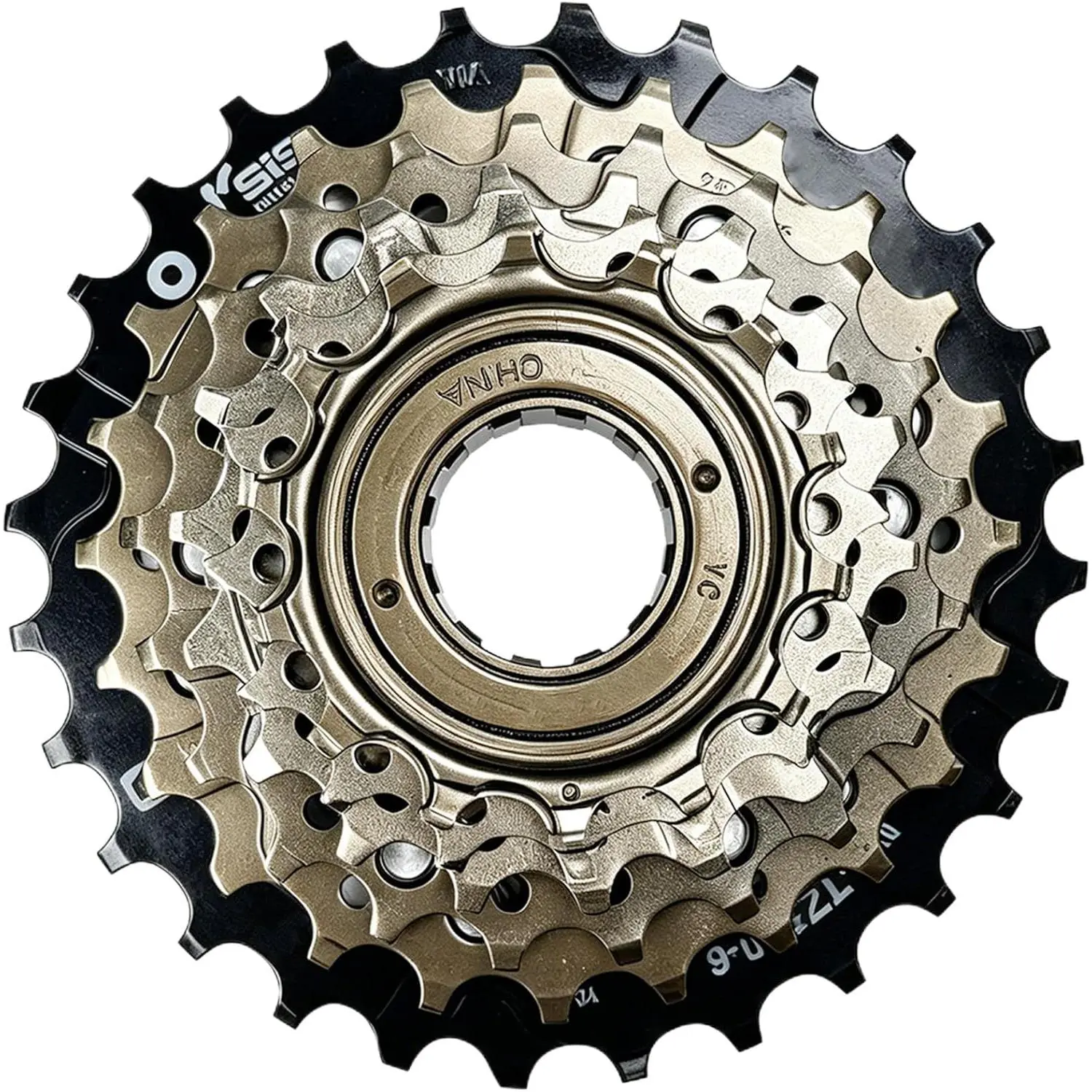 6 Speed  Freewheel, MF-TZ500-6  Freewheel 14-28T Multiple Freewheel Cycling  Part | Screw- type for threaded hubs. Smooth shifting for MTB, commuter, folding, and touring bikes. Durable steel construction.