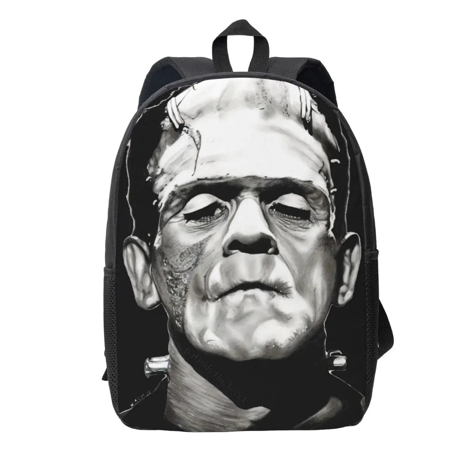 Frankenstein Backpack Simple Lightweight Backpack Fashion Travel Backpack Laptop Backpack 17 Inch