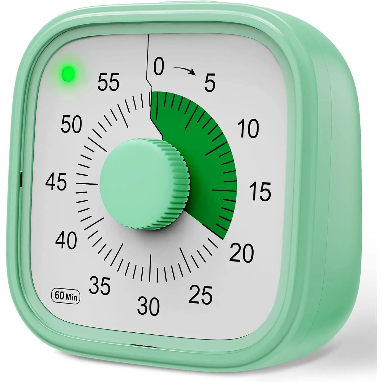 Visual Timer, Pomodoro Timers for  Adults, 60-Minute Countdown Desk Timer for Productivity, Silent  Timer for  , Kitchen for Cooking