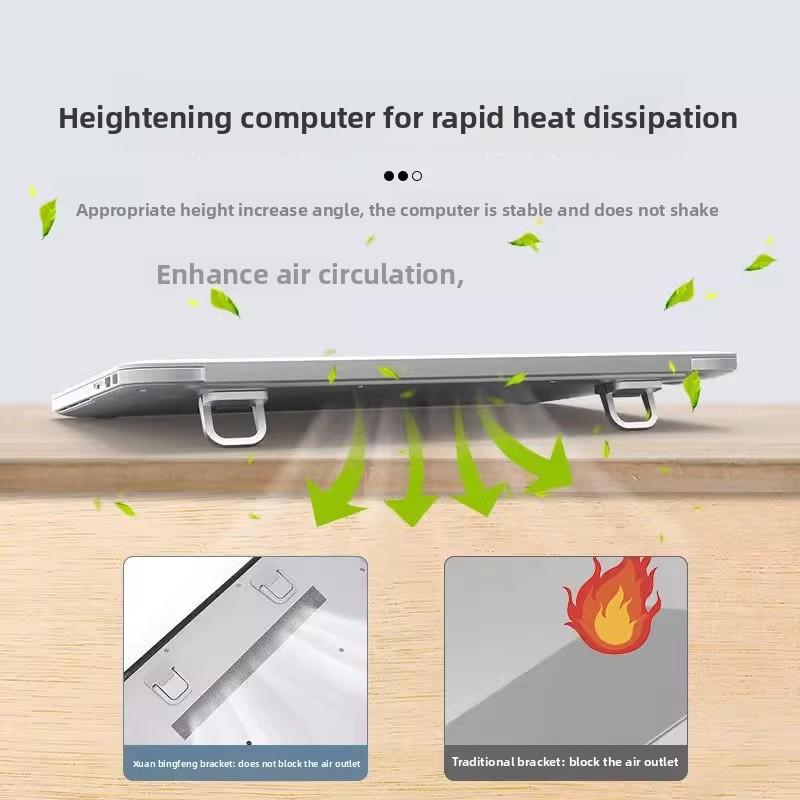 Adjustable Foldable Keyboard Stand, Quick Heat Dissipation, Elegant Design, Desktop Stand for Laptop Tablet Phone, Ergonomic Computer Accessory