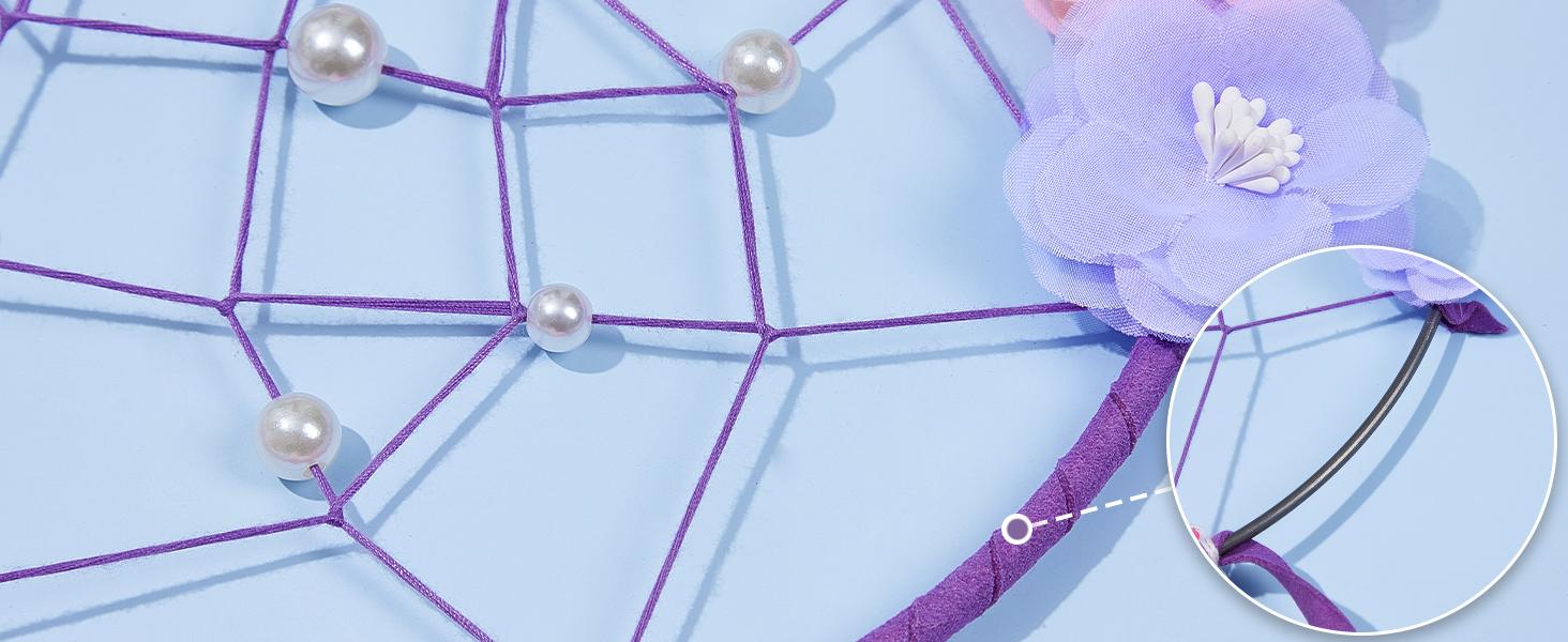 Dream Catchers  Unicorn Wall Decor for Girls Bedroom Flower Feather Wall Hanging Decoration