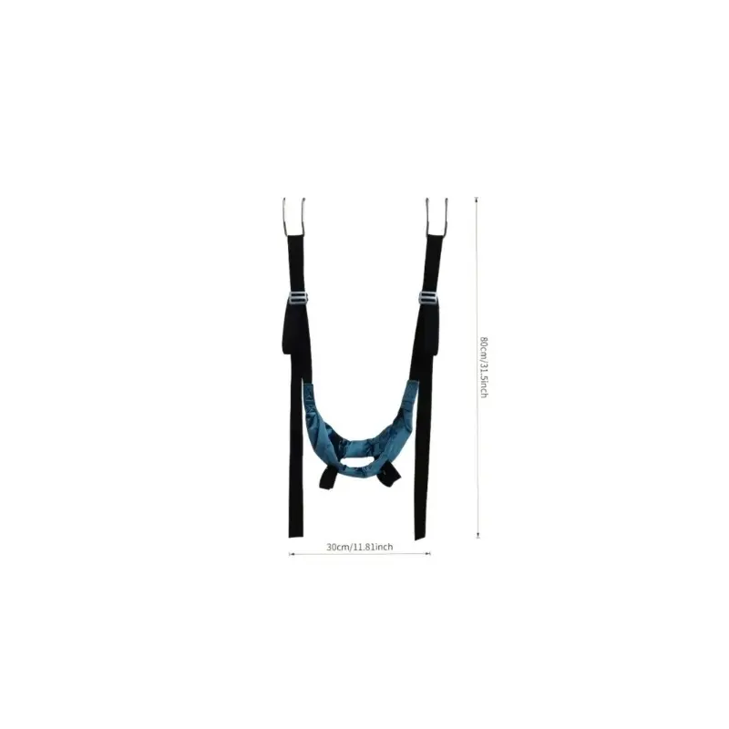 Upgraded Door-Hung Cervical Stretcher, Portable Neck Traction Device, Hanging Neck Relaxation Equipment. Easy to install and space-saving, suitable for daily neck care training at home and in the office.