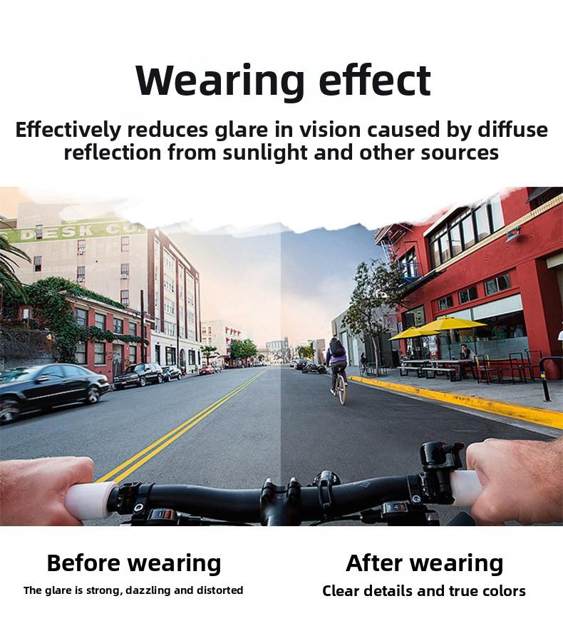 New windproof sports sunglasses, colorful outdoor cycling glasses, UV protection and sun protection sunglasses