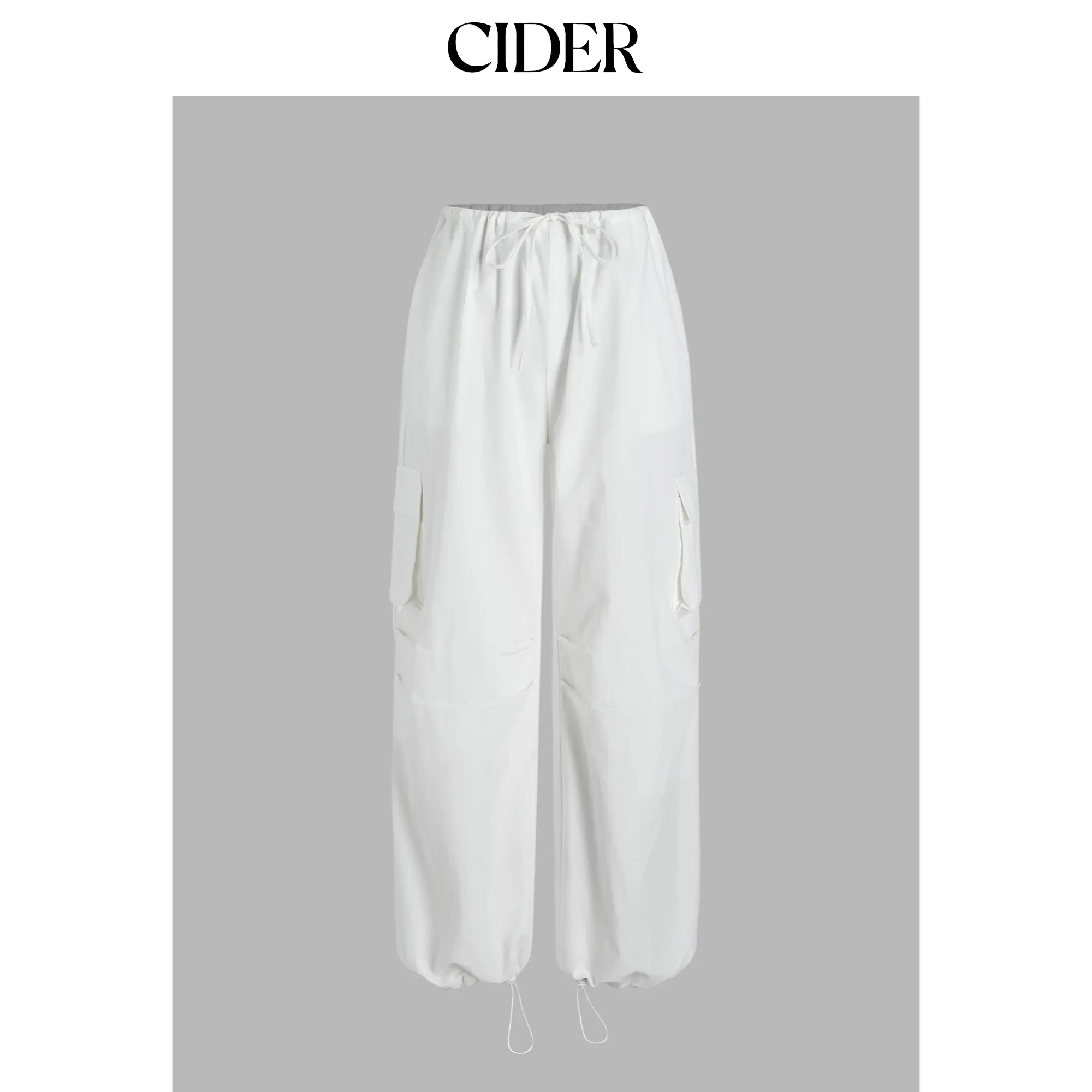 Cider [3 colors, size 0-10] Sun Glow Low-Rise Parachute Pants