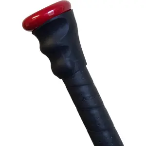 TRIGGER Baseball/Softball Bat Grip, Ergonomic Asymmetrical Design for Enhanced Comfort & Control, with Grooves for Finger Placement, Smooth Palm Relief (Black)