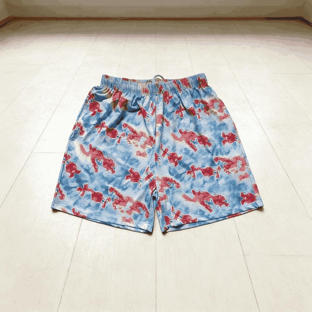 American Trendy Shorts Tree Trunk Graphics Casual Shorts Women Men Oversize Sports Trunks Street Short Pants Hawaii Beach Pants