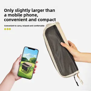[Super practical in summer] Camping sports folding chair, upgraded shoulder strap folding chair, ultra-light! Oblique span folding chair, portable outdoor bench, pony handbag chair, casual fishing stool, a must for fishing