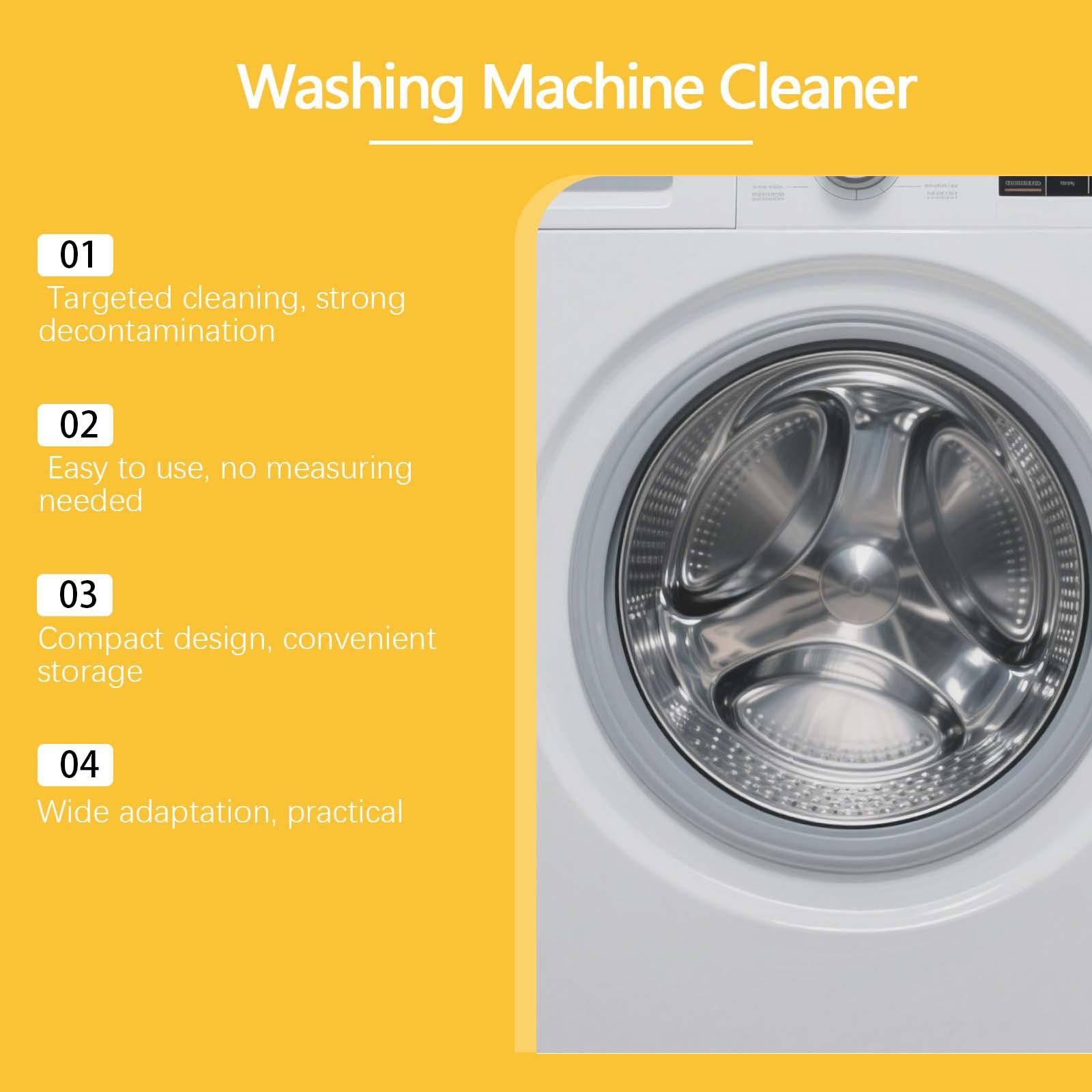 Washing machine cleaning tablets, daily cleaning, multi model washing machines, stain removal, deodorization, refreshing care agents