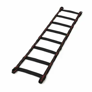 Multifunctional Webbing Ladder: High-strength climbing training rope ladder, suitable for fire rescue, children's outdoor games, and physical training