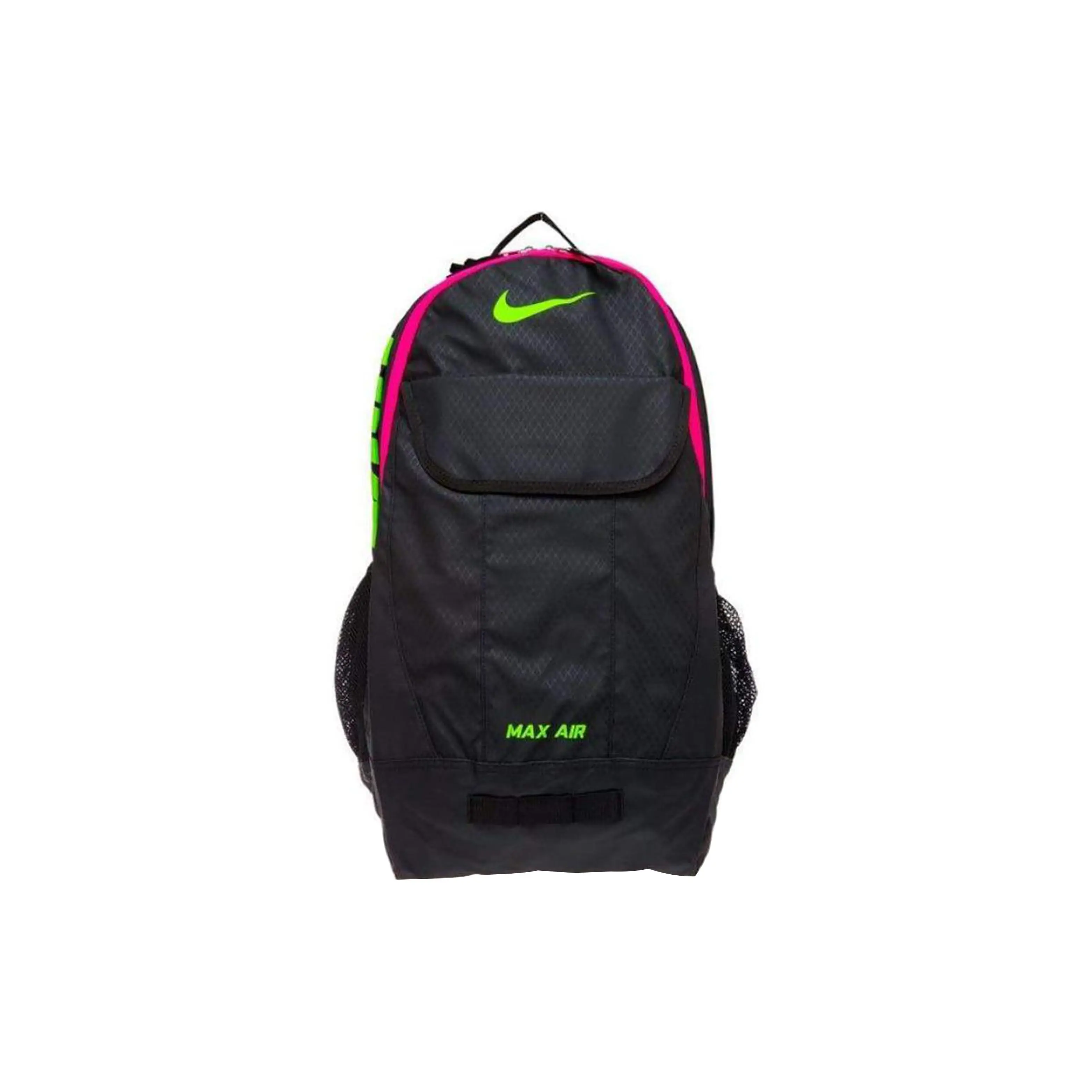 Nike Adjustable Polyester Backpack – Unisex Large Capacity School Bag in Black