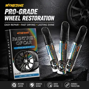 Car Wheel Scratch Repair Touch-Up Pen, Automotive Paint Scratch Cleaning & Repair Tool