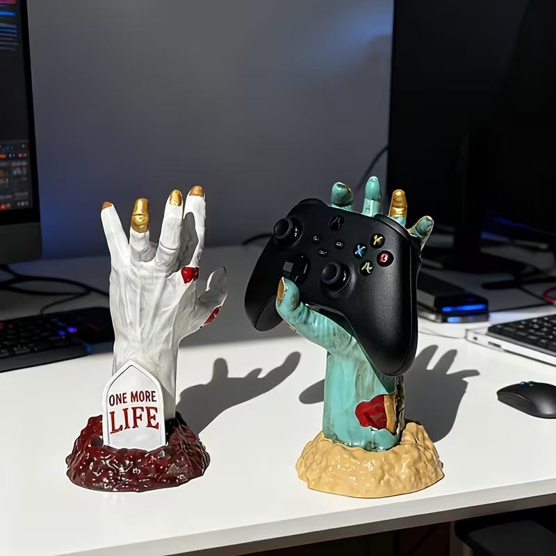 1pcs Multifunctional Game Controller Stand, Desktop Organizer for Switch Ps5 Xbox Controllers, Non-Slip Stable Holder, Home Office Decor， Novelty Gift, Perfect for Any Occasion