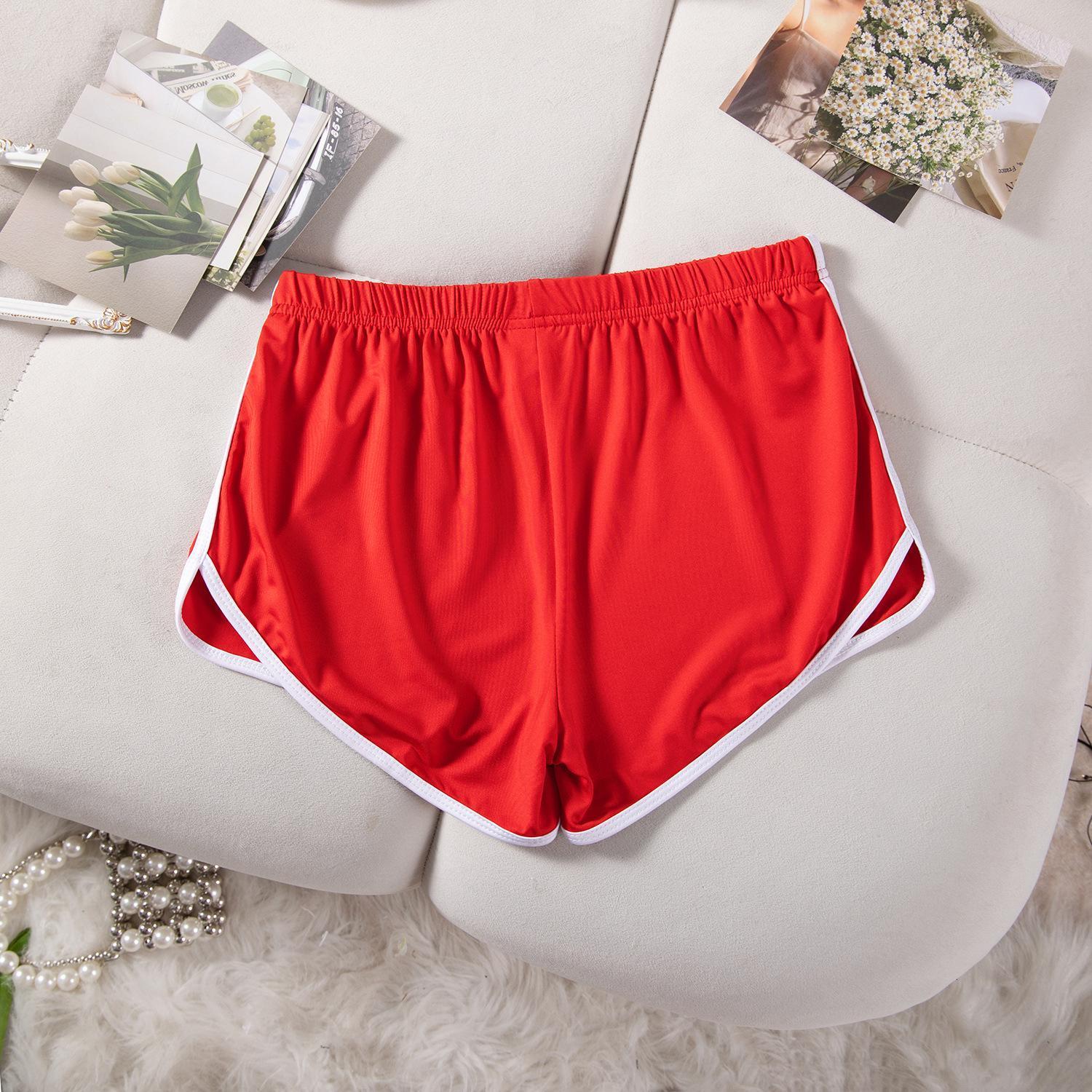 Women's sexy hip-lifting shorts, retro dolphin shorts, sports fitness running hot pants, seamless low-waisted yoga pants, comfortable and breathable, perfect gift world donut scrunched baggy chicken leg safety waist Casual Layered Mesh Stripe linen Women's sexy hip-lifting shorts, retro dolphin shorts, sports fitness running hot pants, seamless low-waisted yoga pants, comfortable and breathable, perfect gift world donut scrunched baggy chicken leg safety waist Casual Layered Mesh Stripe linen