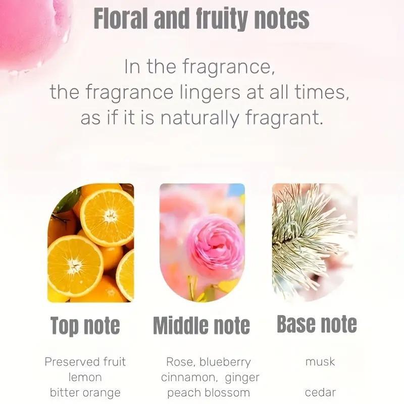 Women's Cute Bear Design Perfume EDP Sprays, 1 Box Elegant Refreshing Fragrance for Women, Trendy Perfume for Party and Daily Life