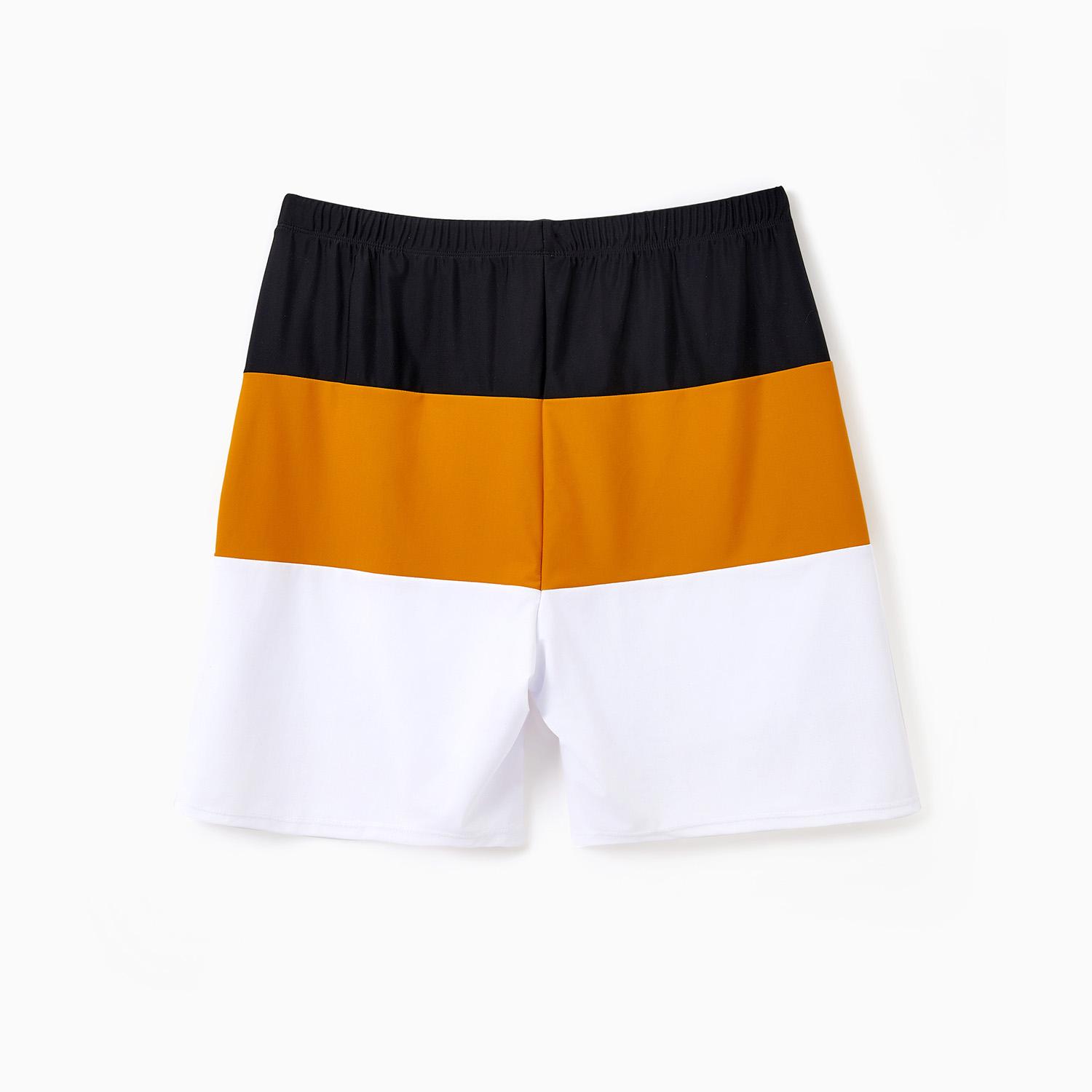 PatPat Family Matching Swimsuit Colorblock Swim Trunks Shorts or Cut Out Waist One-Shoulder One-piece Swimwear Bathing Suit Spingtok PatPat Family Matching Swimsuit Colorblock Swim Trunks Shorts or Cut Out Waist One-Shoulder One-piece Swimwear Bathing Suit Spingtok