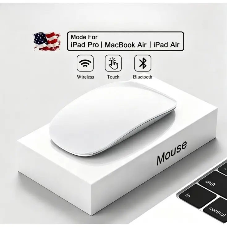 Original Multi-Touch Surface Magic Mouse For Macbook Pro Air Mini Laptop Tablet PC iPad Bluetooth 5.0 Wireless Mouse rapid fire key