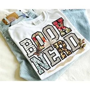 Book Nerd PRINTED Vintage T-shirt Retro Bookish Trendy Lover Retro Tee Trendy For Booktok Librarian Gift Idea Bookish Casual Short Sleeve Crew Neck Top book lover reading shirt booktok outfit literary apparel vintage reading tee reader clothing