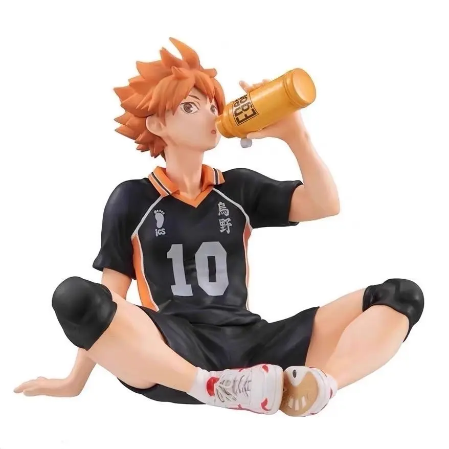 Handheld Volleyball Boy Hikari Hinata Shadow Mountain Figure, Flying Gundam Car Ornament Series Model Collectible Toy