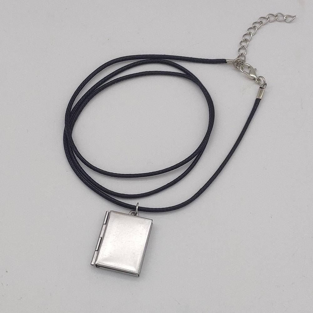 Anime Aoi Todo Same Style Necklace Openable Photo Frame Pendant Sweater Chain Cosplay Accessories Men'S Necklace Jewelry Gift