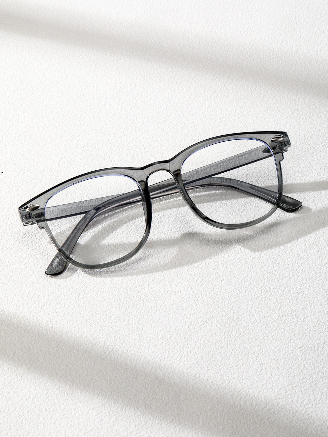 Unisex Vintage Leopard Pattern Eyeglasses (1 Pair), Simple Style Plain Color Eyeglasses for Everyday Use, Fashion Eyeglasses for Daily Clothing Decor