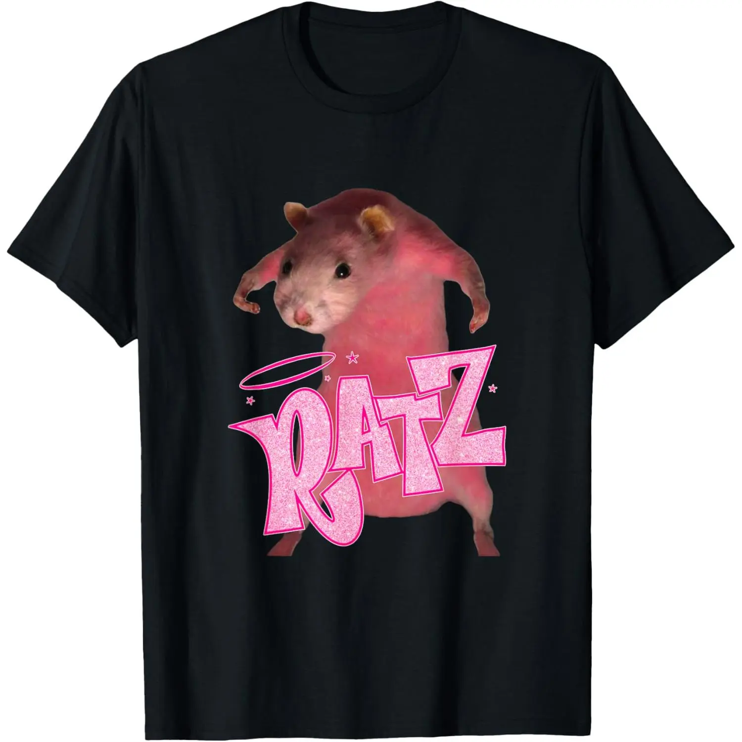 Ratz Funny Pink Mouse Rat T-Shirt