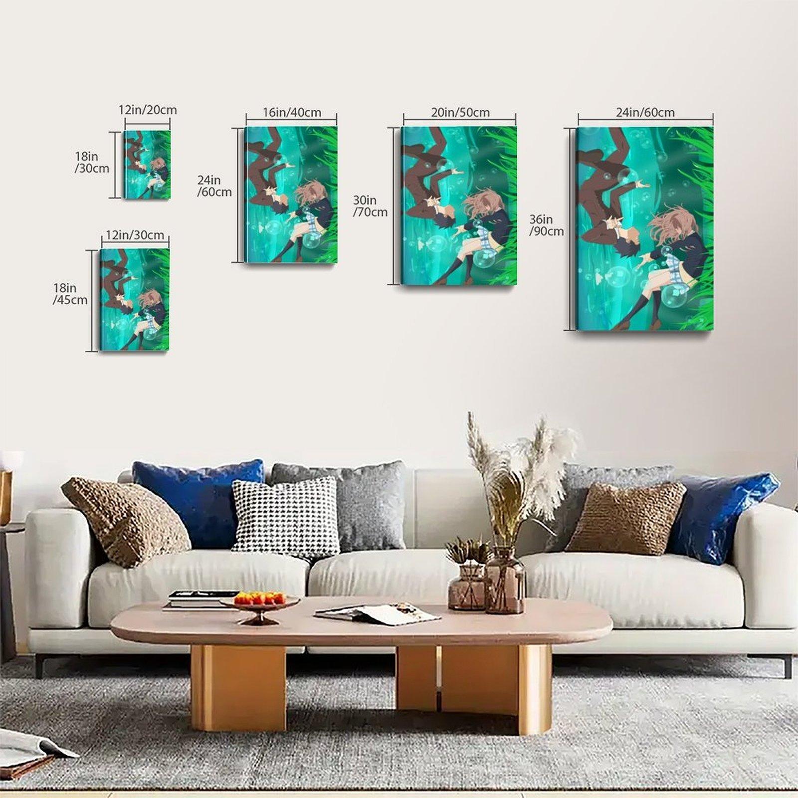 A Silent Voice Canvas Aesthetic For The Bedroom Wall Sitting Room Dormitory Wall Office Wall Poster Decorative Painting Canvas Wall