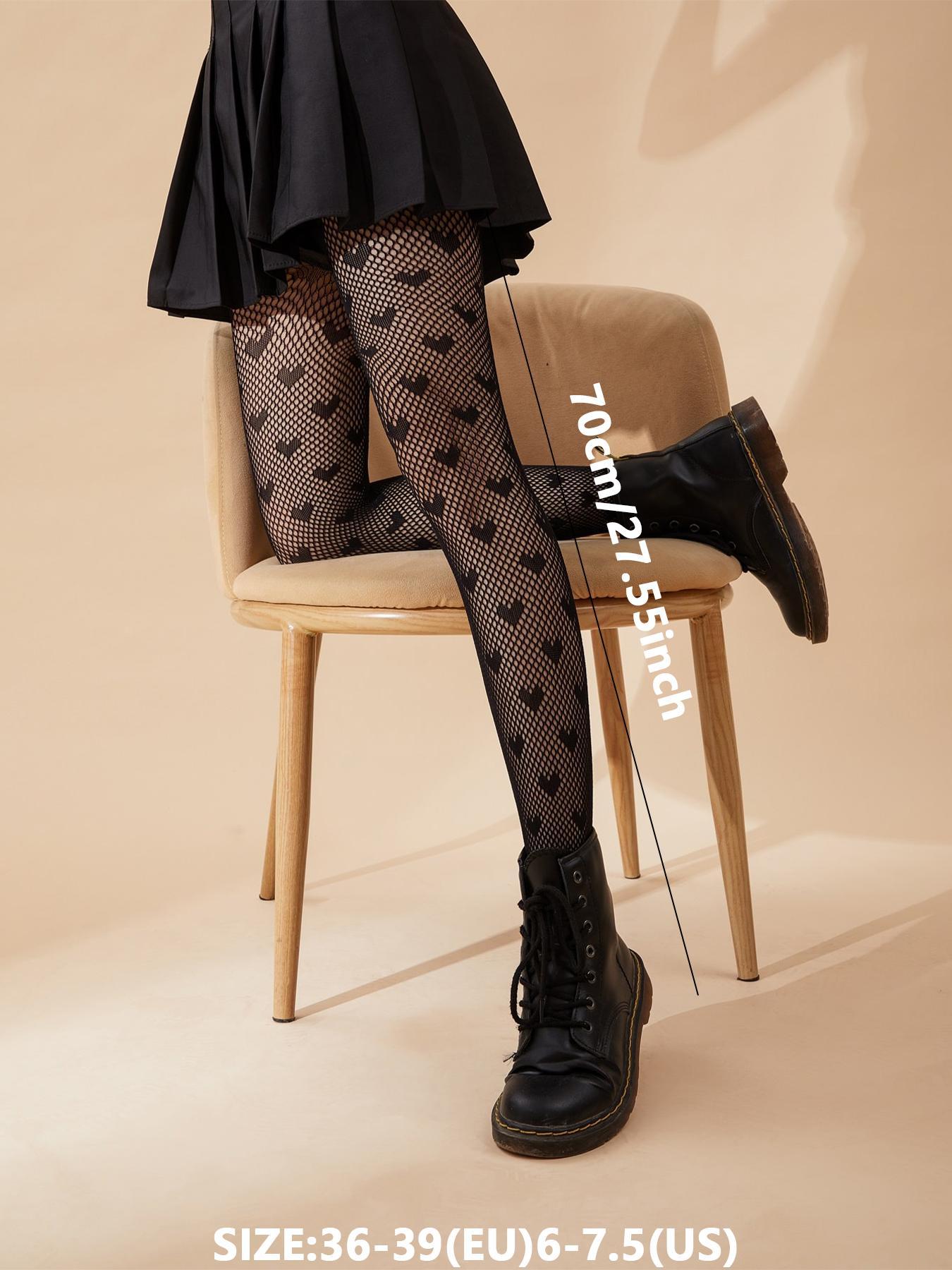 Women's Floral Lace Fishnet Tights, Elegant Comfy Breathable Nylon Pantyhose for Daily Wear, Summer Outfits 2024, Ladies Socks for All Seasons