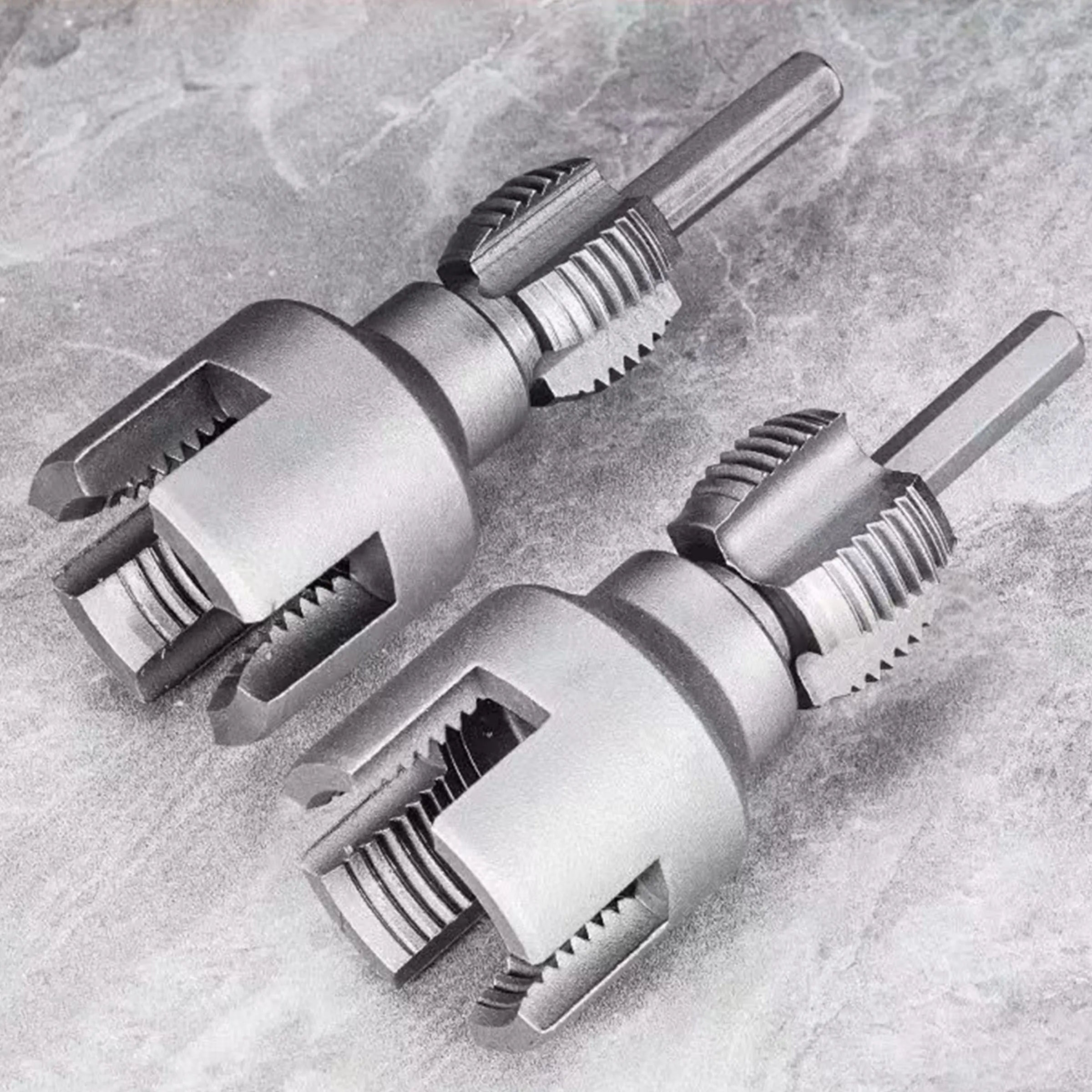 Home Water Pipe Threader Tool, Universal 46mm Electric Drill Tap Tool, Suitable for Ppr Pe PVC Pipes, New Type Thread Cutter, Installer Tool