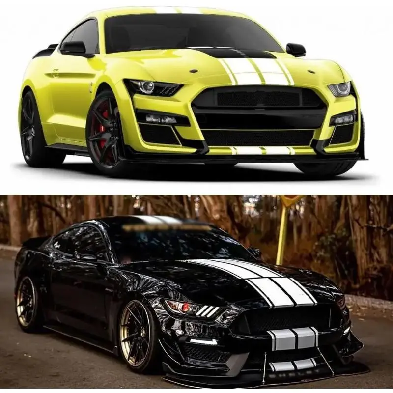 Racing Stripe Car Hood Decal, Waterproof & Self-Adhesive Premium Vinyl, Universal Sticker Graphic for Cars, Trucks, and SUVs, Stickers For Cars