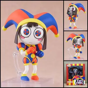 【In Stock Now】The AmazingDigitalCircus Anime Figure #2583 - Pomni the Jester, Swappable Faces Movable Joints Action Figure
