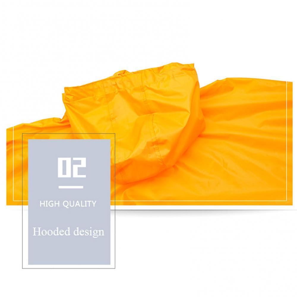 Work Raincoat Unisex One piece Coveralls Uniform Waterproof Poncho Hooded Raincoat Jumpsuit Thicken Rainwear Work Protection