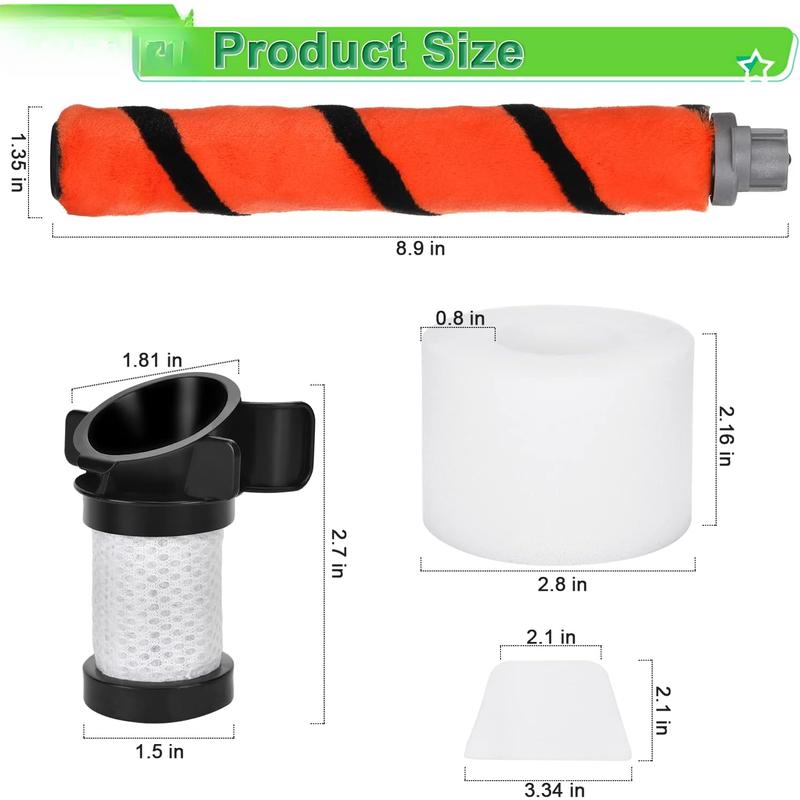 Filter Replacement for Shark ION Flex Duo Clean IF100 F80 UF280 IF200 IF201 IF202 IF203Q IF252 IF281 IF282 Cordless Vacuum, 2 HEPA + 4 Felt Filters +1 Brush, Part # XPREMF100 & XPSTMF100 Filter Replacement for Shark ION Flex Duo Clean IF100 F80 UF280 IF200 IF201 IF202 IF203Q IF252 IF281 IF282 Cordless Vacuum, 2 HEPA + 4 Felt Filters +1 Brush, Part # XPREMF100 & XPSTMF100