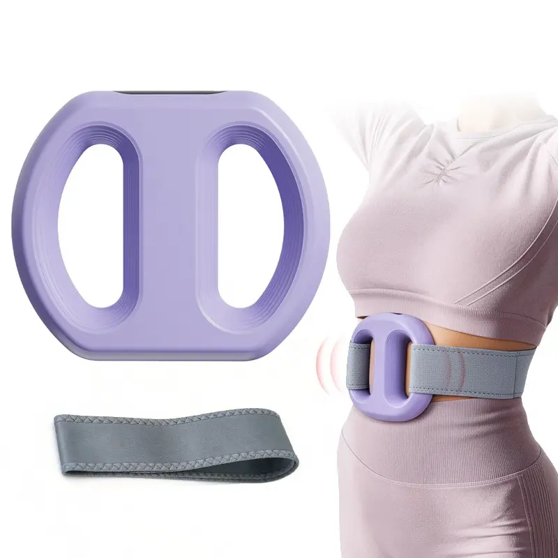 Multifunctional Full-Body Fascia Ring Massager, Electric Vibration Massager,  4 Modes & 3 Intensities, Vibration Massage Tool, Hands-Free Electric Massage Ring for Abdomen, Back, Legs and Waist, Ideal Gift for Women Men