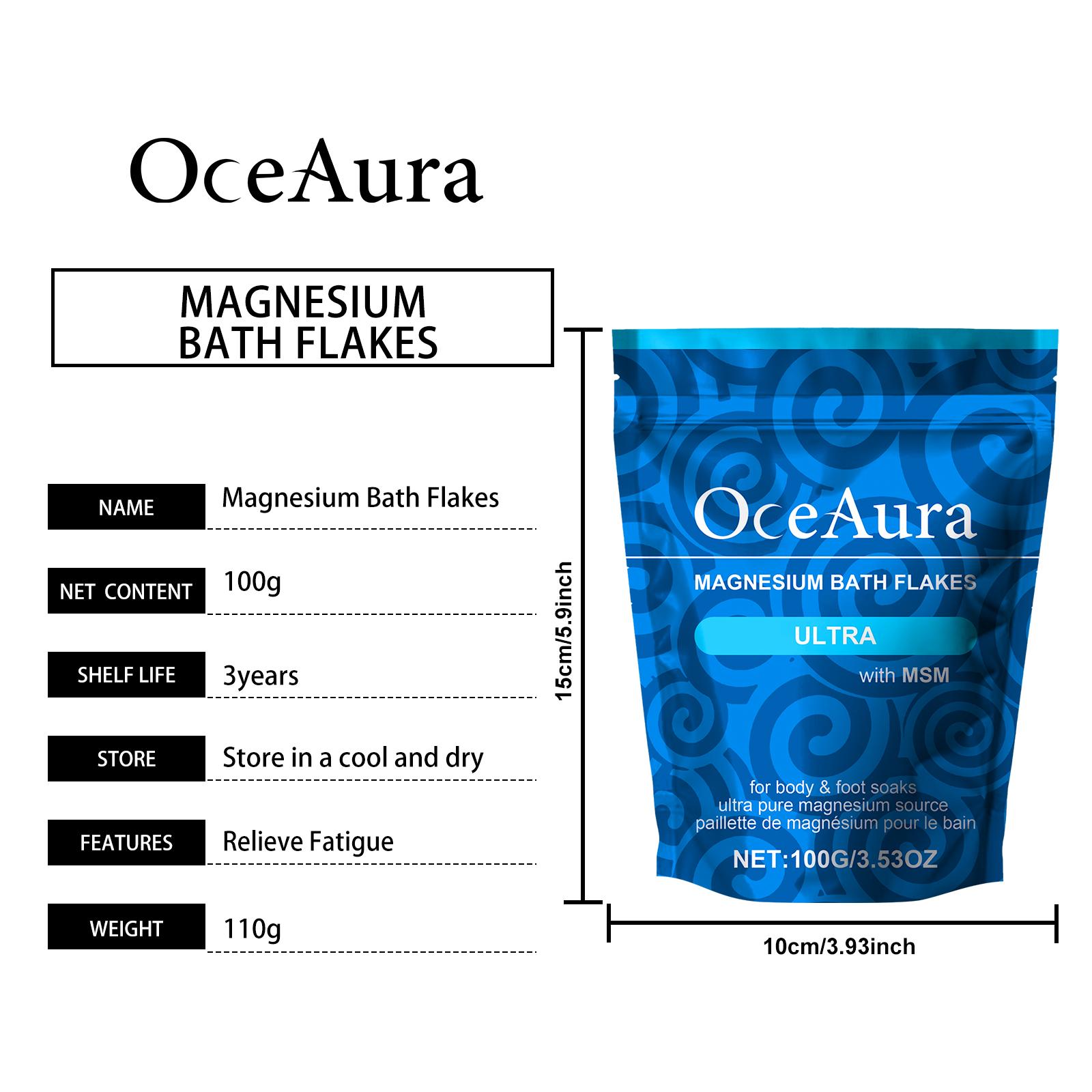 Magnesium Bath Salt Sheets For Daily Cleaning, Nourishing, Comfort, Gentlness And Discomfort Relief. Shower Bag And Bath Sheets